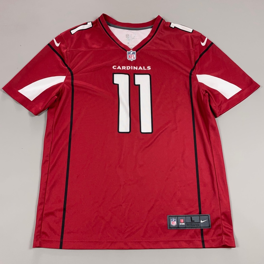 Nike Arizona Cardinals Larry Fitzgerald 11 NFL Jersey Red Mens Large
